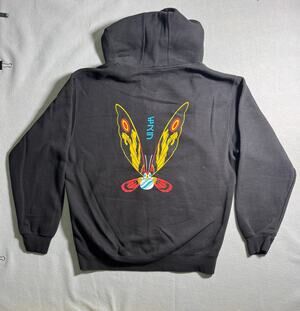 Toho x Mothra Mondo Godzilla 65th Anniversary Hoodie Sweatshirt Size XL